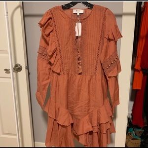 Sea New York Ruffle Dress NWOT